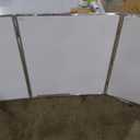 72 x 40 Foldable Whiteboard Dry Erase Board Large Tri Folding Whiteboard Magnetic Dry Erase Board, Wall Aluminium Frame and Pen Tray for Office, Home