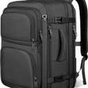 Travel Backpack, Expandable Carry on Backpack for Men, TSA 17.3 inch Laptop Bag Flight Approved, Lightweight Business Luggage Bag, Travel Gifts for Men Women, Black