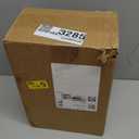 Jetec 50 Pcs 4 Cup Drink Carrier with Handle, Kraft Paperboard Beer Carrier, Disposable Drink Holder for Hot or Cold Drinks, 12-16 oz Bottle Holder for Food Delivery Beverages (Black)