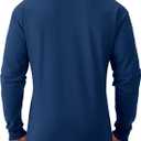 Jerzees Mens Dri-Power Cotton Blend Long Sleeve Tees, Moisture Wicking, Odor Protection, UPF 30+, Sizes S-3x (S)