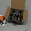 SEALIGHT Upgraded H13 Bulbs, 10X Super Bright, L2S 9008/H13 Light Bulbs, Real 1:1 Halogen Size, 6500K Cool White Driving Light, IP68 Waterproof, Plug and Play, Pack of 2