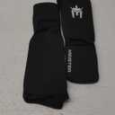 Meister MMA - Padded Shin Guards and Instep in Stretch Fabric (Black) 
S/ M