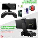 2 x Phone Clip for Xbox Series X Controller, Xbox Series S Controller Mobile Phone Mount Adjustable Phone Holder Clamp for Xbox Series S/X,
