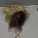 Tumhorn Long Layered Blonde Wigs for Women Synthetic Hair Wig with Bangs Natural Wavy Heat Resistant Wigs for Daily Party Use