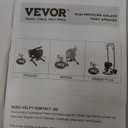 VEVOR Stand Airless Paint Sprayer, 650W High Efficiency Airless Sprayer, 3000PSI Electric Paint Sprayer Machine Extension Rod and Cleaning Kits for Interior and Exterior Furniture/Fence/Home/House