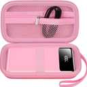Portable Bank Charger Case for Charmast for VRURC for OHOVIV for SABANI for YILANS for CFIAI for LOVELEDI for RGVOTA for Miday for RONEGN for POIYTL for IAPOS Fast Charging Battery (Pink)
