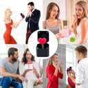 2 x The Box Red Love HeartSurprise Gift Valentines Day Surprise BoxFunny GiftsGag Gifts Funny AdultWhite Elephant Gifts for AdultsValentine's Day Gifts for Men and Women