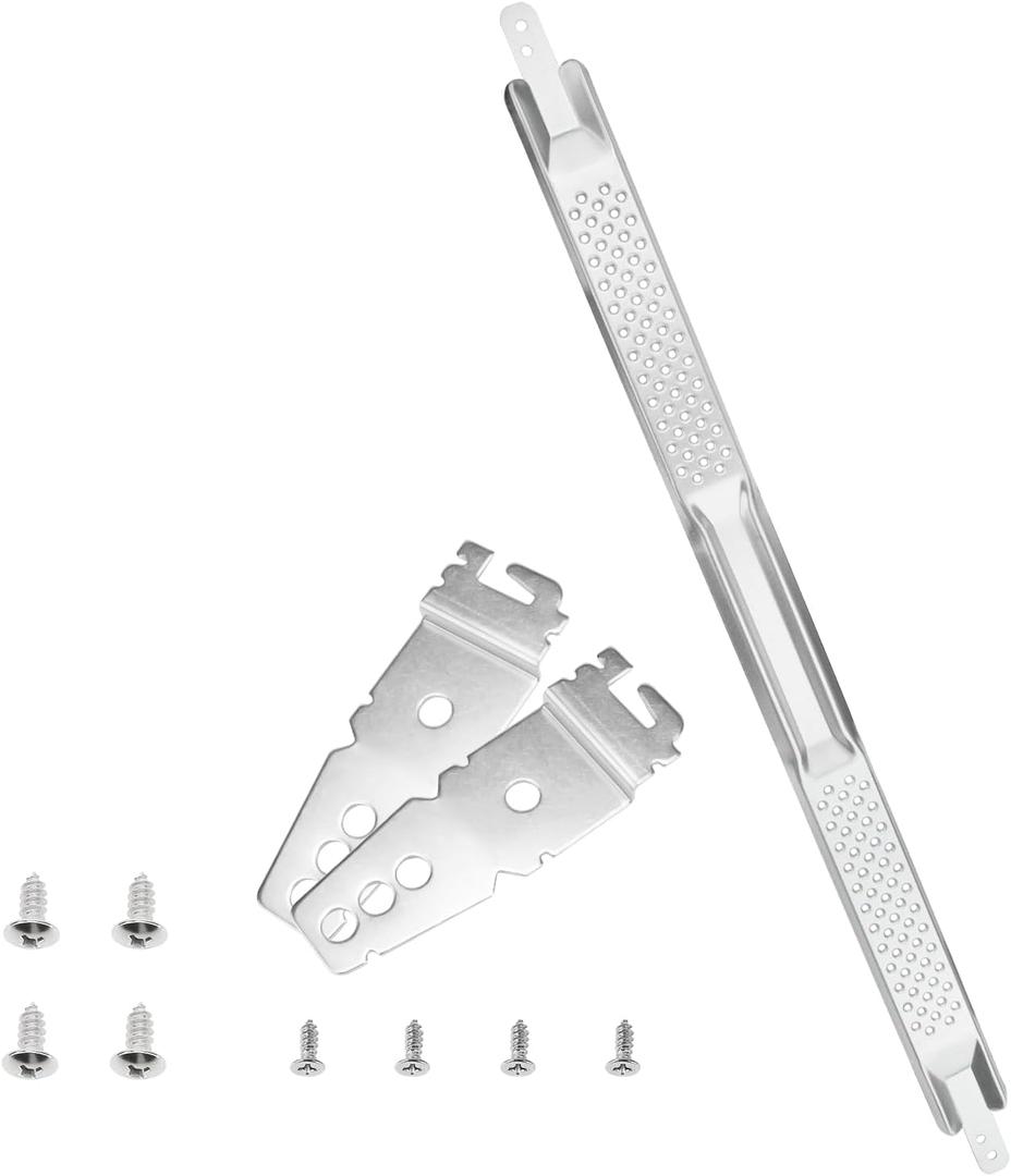 Dishwasher Mounting Bracket Replacement Parts,W10426979 24" and 8269145 Dishwasher Mounting Brackets with Screws Kit for Granite and Quartz Countertops Compatible with Whirlpool KitchenAid Maytag