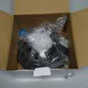PVC Shower Drain Base Kit Include 2-inch PVC Shower Drain Base Flange, Threaded Adjustable Adaptor and Rubber Coupler Gasket for Square&Linear Draind Installation