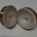 Suction Cup Hooks for Shower - 2 Pack, Bronze - Stainless Steel, Strong Suction, No Drill, Removable Hanger, Tile Bathroom Kitchen Wall, Glass Door, Mirror Hook Hanging Robe, Towel Holder