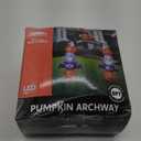 Joiedomi 8 FT Cute Halloween Inflatables Pumpkin Archway Outdoor Decoration, Archway Halloween Blow Up for Yard with Build-in LED Lights, Inflatable Arch Yard Outside Pumpkin Decor for Party, Garden