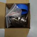 G-Sunny All Metal RV City Water Inlet with Check Valve, RV Water Inlet Replacement, RV Water Fill Inlet,RV Water Inlet Connection for for RV Camper Motorhome Trailer Marine
