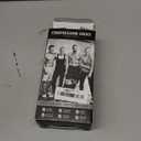 CHARMKING Compression Socks for Women & Men Circulation (3 Pairs) 15-20 mmHg is Best Support for Athletic Running Cycling (Large-X-Large, 02 Black/White/Nude)