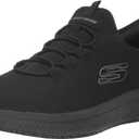 Skechers Men's Summits Colsin Sr Hands Free Slip-Ins Work Shoe (10 Wide, Black)