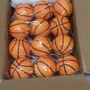 LiYiQ 24Pcs 2.36 Inch Basketball Stress Balls Mini Foam Squeeze Balls for Basketball Party Favors Basketball Party Decorations Basketball Goodie Bag Stuffers