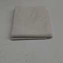 LAMIT Linen 100% Blackout Window Curtains for Bedroom, 45 Inches Linen Textured Thermal Farmhouse Curtains Back Tab and Rod Pocket Window Panels with White Liner, 2 Panels, 52 x 45 Inch, Ivory