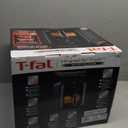 T-fal Infrared Air Fryer, 2x Faster Than Traditional Heating*, Large Air Fryer Toaster Oven Combo, 6 Qt Digital Touch Screen, 7-in-1 Cooking Functions, No-Shake Technology, 1550W, Black,