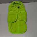 Queenmore Medium Dog Sweaters, Soft Fleece Vest Pullover Dog Jacket with Leash Hole, Warm Winter Dog Clothes Cold Weather Doggy Dachshund Sweater for Medium Dogs Cats Boy or Girl (Green, M)