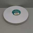 White Cake Drums Round 16 Inch Cake Boards with 1/2-Inch Thick Smooth Edges for Multi Tiered Birthday Wedding Party Cakes Drum Board