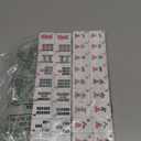 1.2 American Mahjong Tiles, 166 American Mahjong Tiles with White Color (Tiles Only, No Dice and Other Accessories)