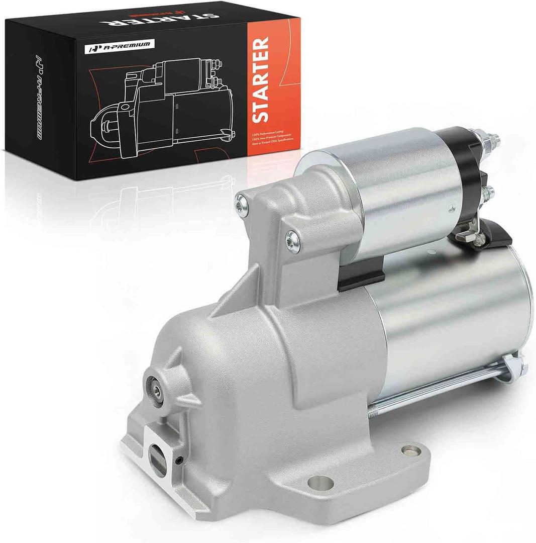 A-Premium Starter Motor Compatible with Mercury Mariner 06-11 & Mazda Tribute & Ford Escape 05-11, V6 3.0L Only, 12V 1.4KW 22-Teeth Counterclockwise Replace# 5L8T11000AC, 5L8Z-11002-AA, 6L8T-11000-AA