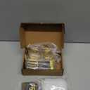 Spakon 25 Set 75th Birthday Party Favor for Guest Anniversary Party Favor Golden Birthday Bookmark Thanks for Coming Pen with Tag Appreciation Gifts for Women Men Wedding New Year