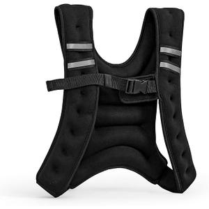 Tone Fitness 8lb Weighted Vest, Black