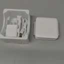 Charging Station for Apple Multiple Devices - 3 in 1 Foldable Magnetic Wireless Charger Dock - Travel Charging Pad for iPhone 16 15 14 13 12 Pro Max Plus Watch & Airpods (White)