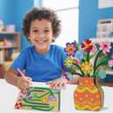 geesfayan Diamond Art Kits for Adults, DIY Vase Diamond Art, Diamond Painting Kit, Ideal Desktop Ornaments & Thoughtful Female Gifts