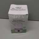 Portable Washing Machine, Underwear Washer, Small Washing Machines, Mini Washing Rechargeable Cordless Washing-Machine, Laundry Cup for Bra, Underwear, Socks (1.2 L capacity)