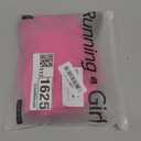 RUNNING GIRL Sports Bras for Women, Molded Cup High Impact Pink Sports Bra Workout Bras for Women High Support Racerback (WX3046 Hot Pink XXL)