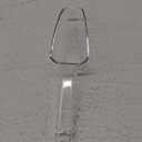 New Star Foodservice 34387 Polycarbonate Plastic Utility Ice Scoop, Clear, 6-Ounce