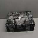 NORTIV Men's Military Tactical Work Boots Side Zipper Leather Motorcycle Combat Boots Trooper Size 10.5, Black