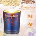 MTLEE 12 Pcs Ramadan Candle Gifts Ramadan Mubarak Scented Soy Candle Muslim Islamic Party Favors Gifts Jar Candles for Home Muslim Islam Festival Celebration Decorations