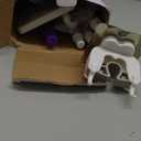 Baseboard Cleaner Tool with Handle, 60" Extendable Long Handle Baseboard Cleaner with 5 Reusable Pads for Baseboards Cleaning, Ceiling, Wall, Floor, Bathroom Kitchen (Purple)