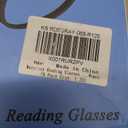 Kerecsen Reading Glasses 4 Pairs Fashion Ladies Readers Spring Hinge with Pattern Print Eyeglasses for Women (4 Grey, 1.25, x)