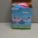 SLOOSH Inflatable Pool Floats Adult,2 Pack Pool Chairs with Cup Holders,Blow up Floats Chair,Hammock Noodle Mat for Relaxing Summer Water Fun Swimming Party Beach