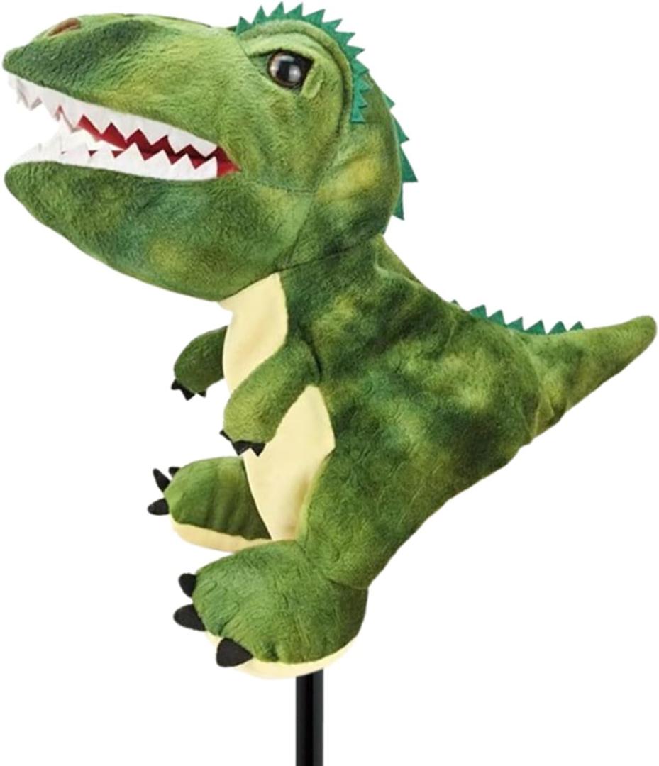 Golf Club Head Cover Funny Cartoon Golf Animal Wood Pole Set Suitable for 460 cc (Dinosaur)