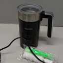 4 in 1 Electric Milk Frother: 10oz/350 mL Large Capacity Electric Milk Steamer for Hot and Cold Milk Froth - Automatic Milk Frother & Warmer for Latte, Cappuccinos, Macchiato, Hot Chocolate