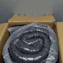 MAXYOYO Japanese Floor Mattress Futon Mattress, 4" Thicken Tatami Mat Sleeping Pad Foldable Roll Up Mat Boys Girls Dormitory Pad Kids Floor Lounger Pillow Bed, Black, Twin Size (3'3" x 6'8")