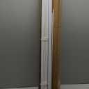 Cordless Room Darkening Mini Blinds for Indoor Windows - 18" W x 36" L - White, Over 1,400 Custom Sizes Starting at 9.97, 1" Vinyl Slats, Horizontal Window Blinds by Lumino