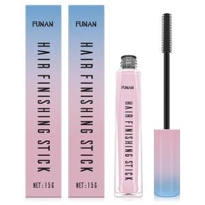 PasaRose Hair Finishing Stick 2 Pack for Small Broken Hair Cream/Gel for Women Naturally Refreshing, Non-Greasy and Non-Sticky (1.5 Ounce (Pack of 2))