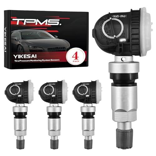4-Pack Pre-Programmed TPMS Sensor - 315MHz Tire Pressure Monitoring System Compatible with Ford F-150 F150, Edge, Flex, Explorer, Mustang, Lincoln | Replace #F2GZ-1A189-A, F2GT1A180AB, F2GT1A150AB