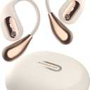 Monster Open Ear AC210 Headphones, Bluetooth 5.4 Earphones Stereo Sound,30 Hours Playback, Type-C Charging, HD Clear Calls, IPX5 Waterproof Open Ear Earbuds,White