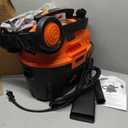 Armor All AA255W Wet/Dry Utility Vac 2.5 Gallon, 2.5-Gallon,120 Volts (AC), Orange/Black