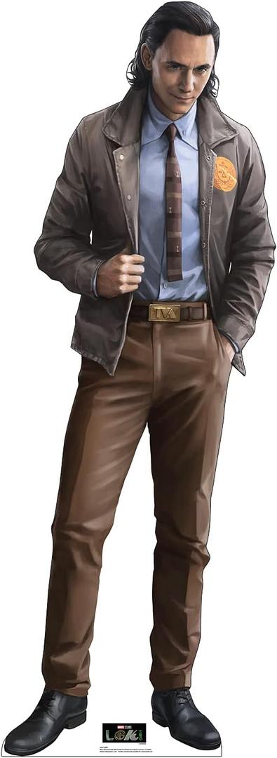 Cardboard People Loki Life Size Cardboard Cutout Standup - Disney's Loki (TV Series) 26"W x 74"H