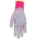 Smart Mud, 2 Pair Pack, Rasberry/Eggplant, PU Coating, Precision Grip, Breathable Shell, Abrasion Resistanec, Touchscreen Compatible