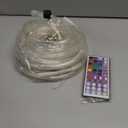 50ft 150LED Rope Lights Outdoor String Lights, 24 Colors+Warm White Outdoor LED Lights Plug in, RGB Color Changing Rope Light with Remote Rope Lighting for Camping Garden Patio Party Christmas