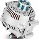 New Alternator 4.0L V6 Fit for 04-08 Explorer (04, From 12/05/2003), for 07-09 Ford Ranger/Mazda B4000, for 04-08 Explorer Sport Trac/Mercury Mountaineer, without Black Cover, AFD0165 5L2T-10300-AA