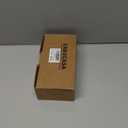 8FT Ultra Flat Plug Extension Cord Power Strip with 3 Outlets, Patented Detachable Ultra-Thin Outlet Cover Concealer & Ultra-Flat Plug, Max. 13A 125V 1625W ETL Listed, White Color